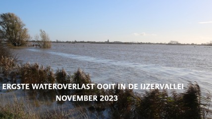 Moet of zal er nog water zijn? Waterbeheer in de IJzervallei.